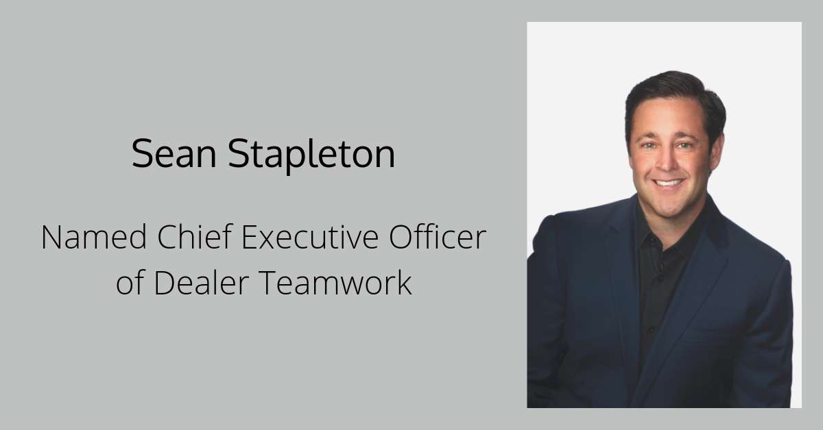 Sean Stapleton Named CEO
