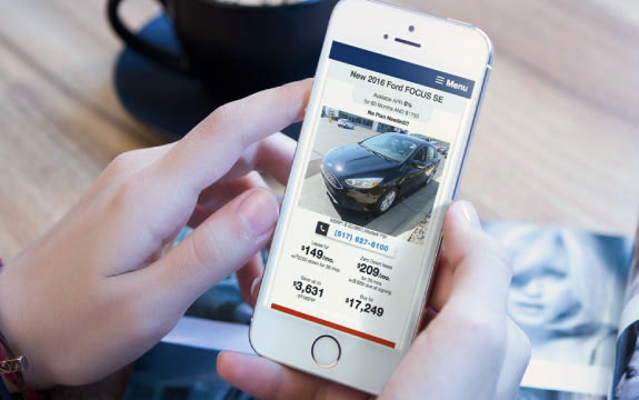 MPOP® - New Car Marketing Mobile Phone