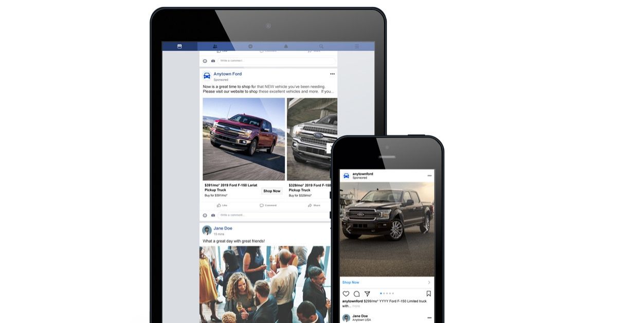 Facebook & Instagram Ads Blog Image - Dealer Teamwork
