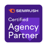 SEMRUSH Certified Agency Partner Badge