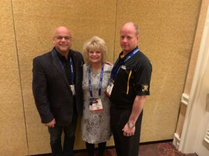 Eric Miltsch, Lisa Hambelton, Phil Nightingale at Digital Dealer talking about the patented MPOP®