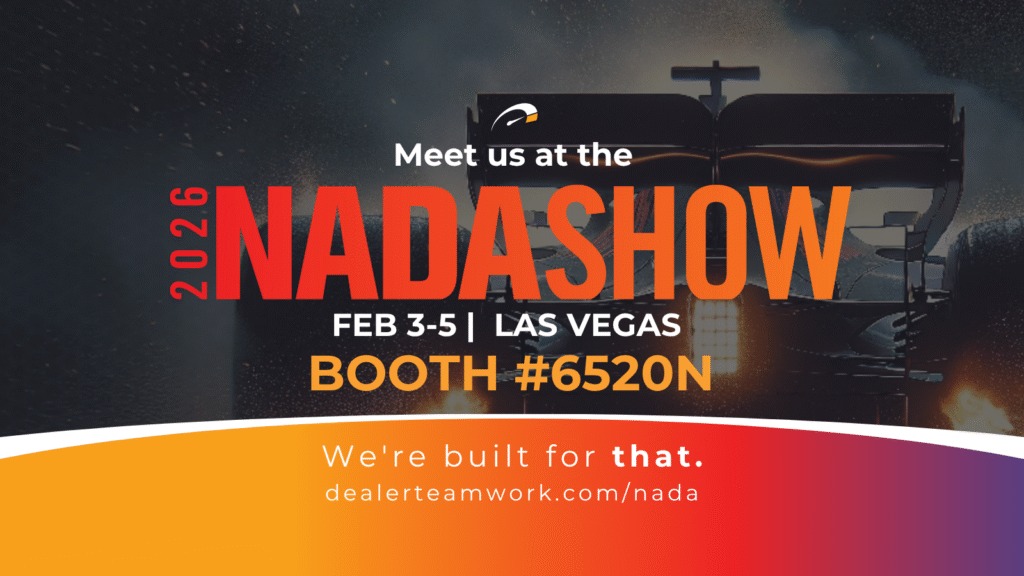 NADA Las Vegas 2026 oin Dealer Teamwork at the NADA Show 2026 BOOTH 6520N