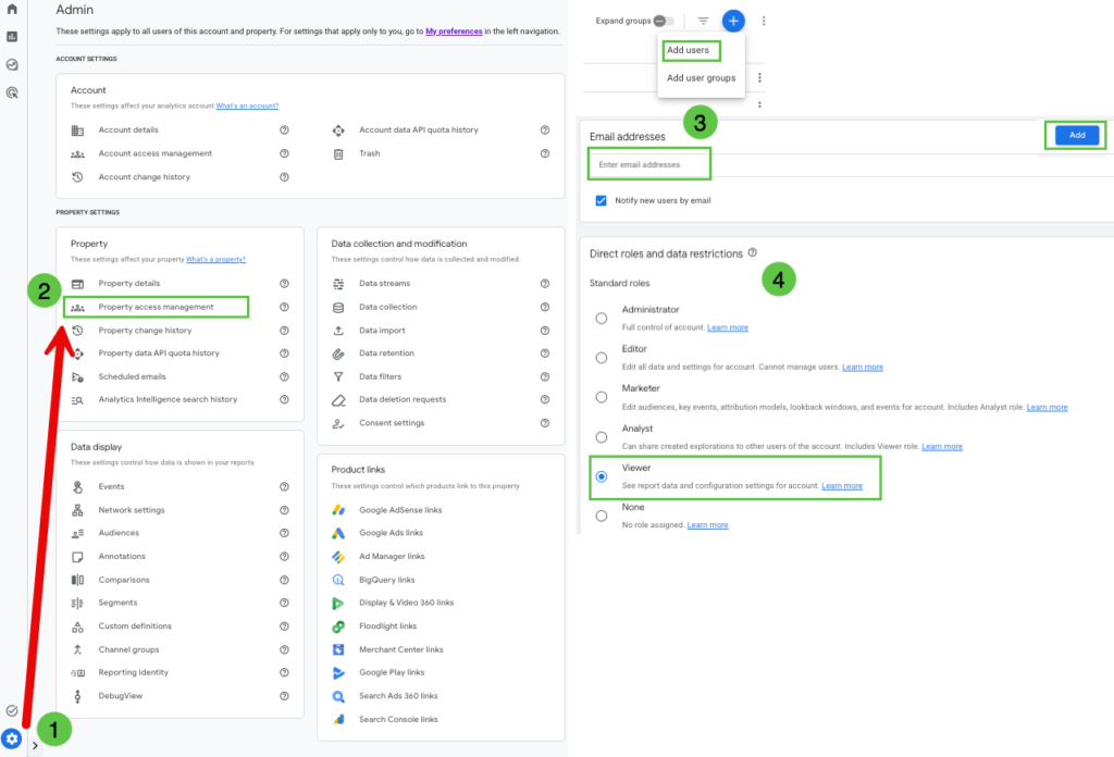 How to grant access to Google properties - Dealer Teamwork
