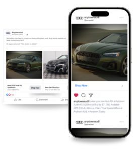 Social Media Image of an Instagram ad and Facebook ad